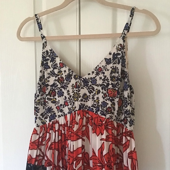 Anthropologie Maeve Isa multiple prints bohemian dress Sz 2 - Picture 3 of 8